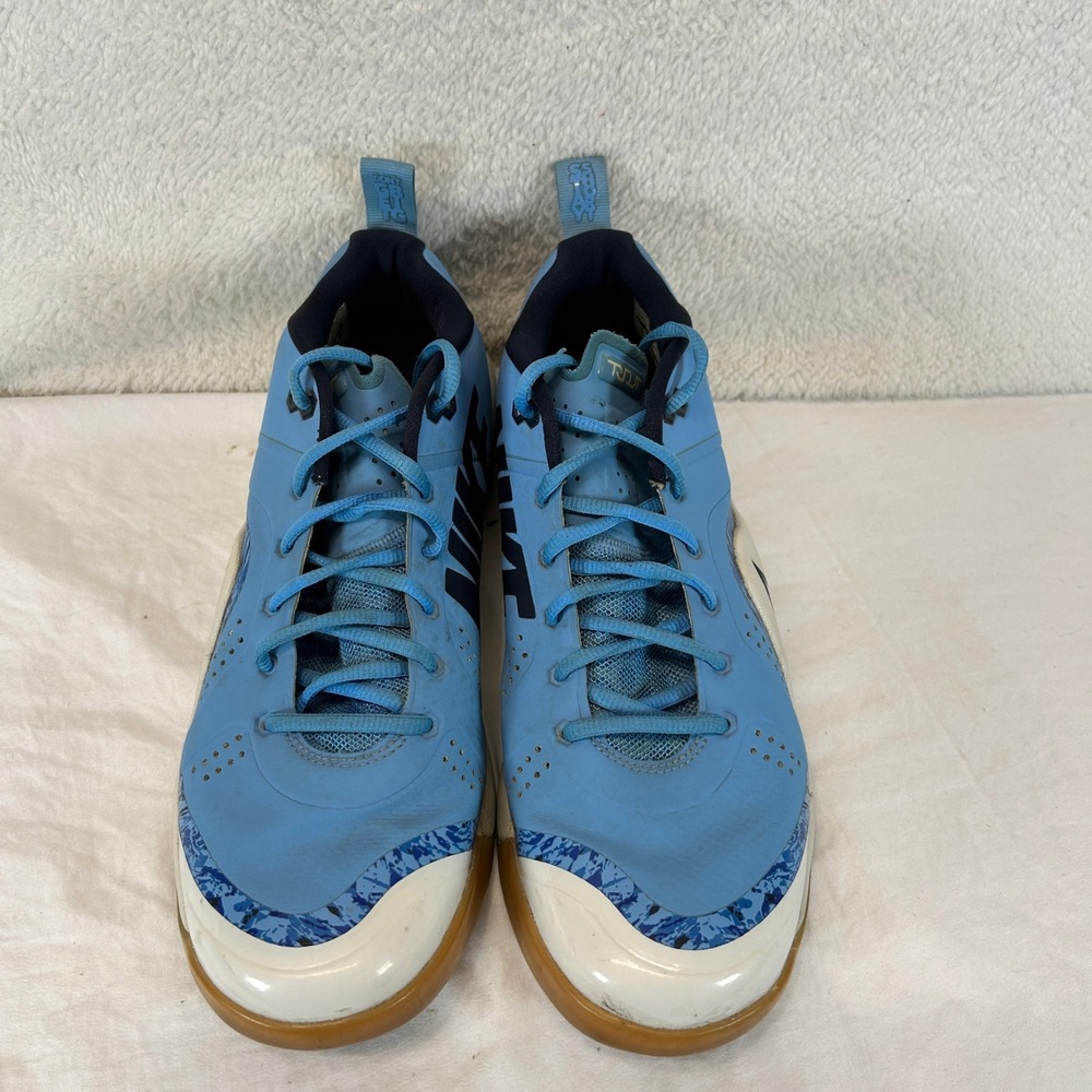 Nike Zoom Trout 4 Turf Baseball Shoes University Blue Black 917839-440 Mens 10 - Picture 2 of 16
